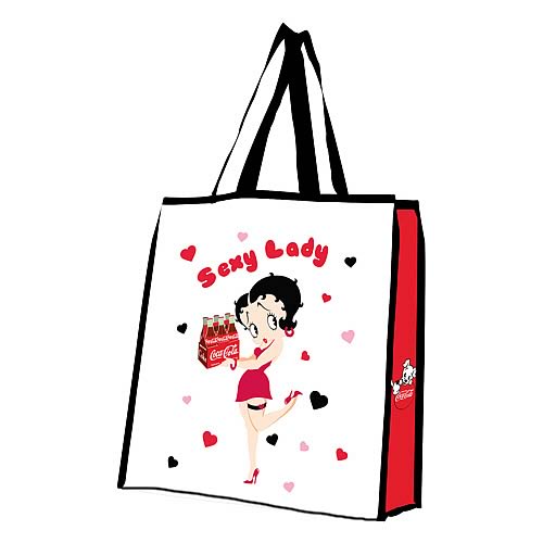 Betty Boop Coca-Cola Sexy Lady Reusable Shopping Tote